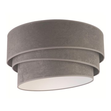 Duolla - Deckenleuchte DEVON 1xE27/40W/230V d 45 cm grau