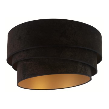 Duolla - Deckenleuchte DEVON 1xE27/40W/230V d 45 cm schwarz/golden
