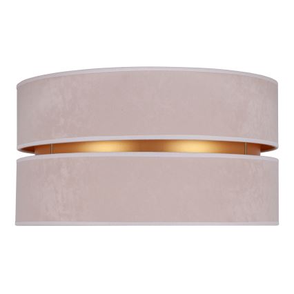Duolla - Deckenleuchte DUO 1xE27/15W/230V d 40 cm beige/golden