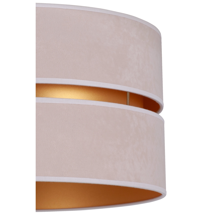 Duolla - Deckenleuchte DUO 1xE27/15W/230V d 40 cm beige/golden