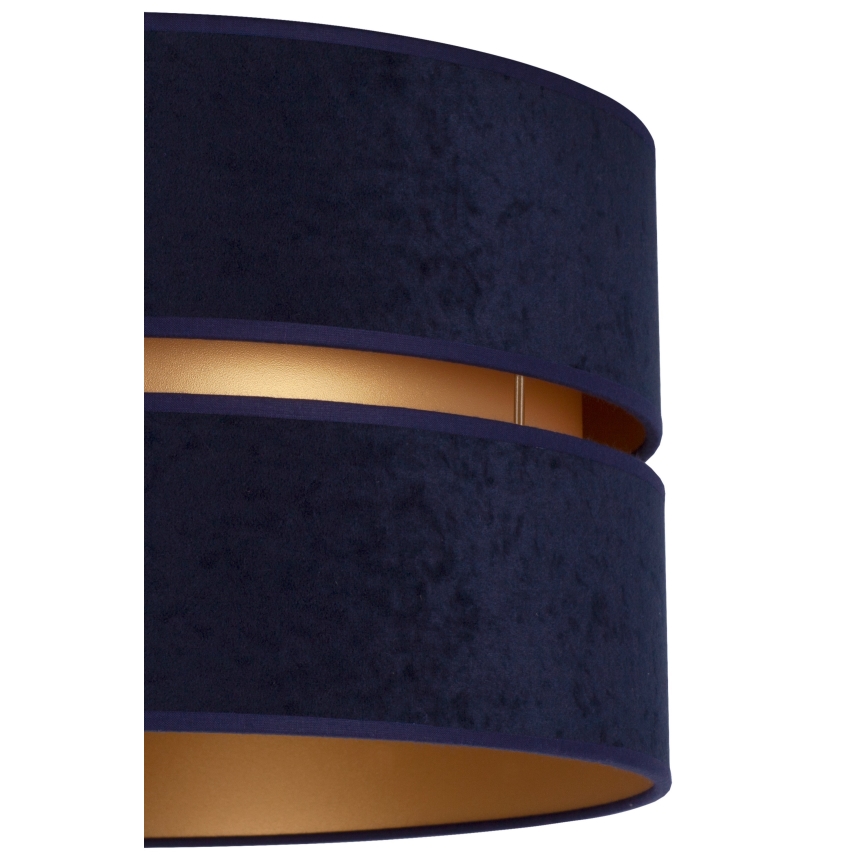 Duolla - Deckenleuchte DUO 1xE27/15W/230V d 40 cm blau/golden