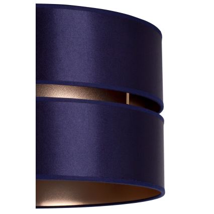 Duolla - Deckenleuchte DUO 1xE27/15W/230V d 40 cm blau/golden