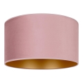 Duolla - Deckenleuchte ROLLER 1xE27/15W/230V Ø 40 cm rosa/gold