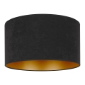 Duolla - Deckenleuchte ROLLER 1xE27/15W/230V Ø 40 cm schwarz/gold