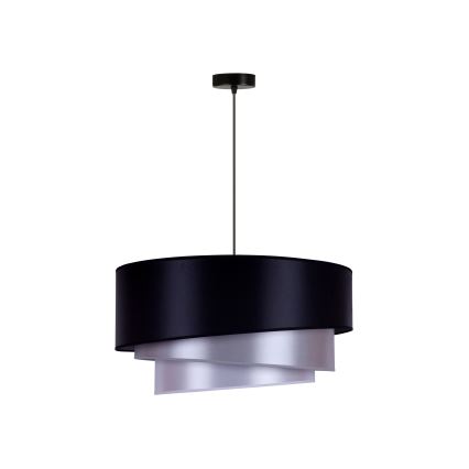 Duolla - Deckenleuchte TRIO 1xE27/15W/230V d 60 cm blau/silbern