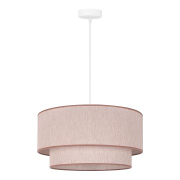 Duolla - Hängeleuchte an Kabel BOHO 1xE27/40W/230V Ø 45 cm beige