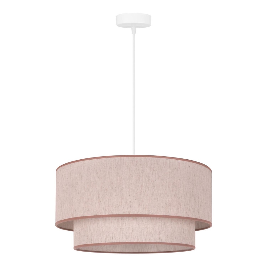 Duolla - Hängeleuchte an Kabel BOHO 1xE27/40W/230V Ø 45 cm beige