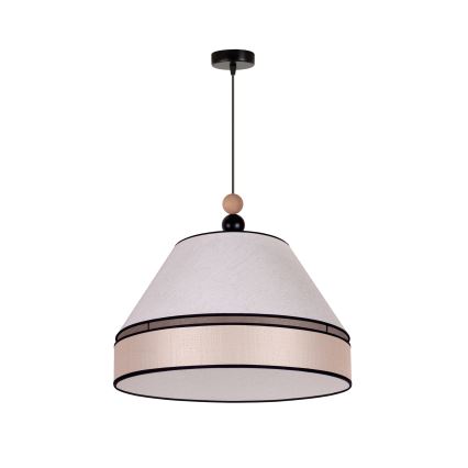 Duolla - Hängeleuchte an Schnur AVIGNON 1xE27/15W/230V d 60 cm beige