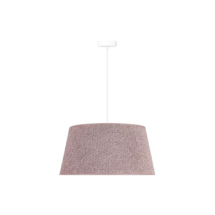 Duolla - Hängeleuchte an Schnur BOUCLE 1xE27/15W/230V d 50 cm braun