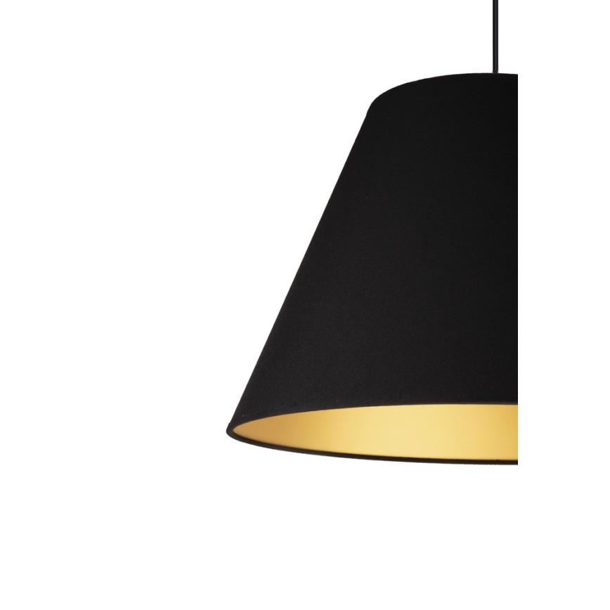 Duolla - Hängeleuchte ANNA 1xE27/40W/230V d 45 cm schwarz