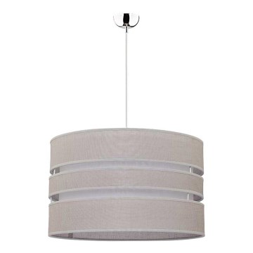 Duolla - Hängeleuchte BEAT 1xE27/40W/230V d 40 cm grau