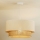 Duolla - Hängeleuchte BOHO 1xE27/15W/230V beige/braun