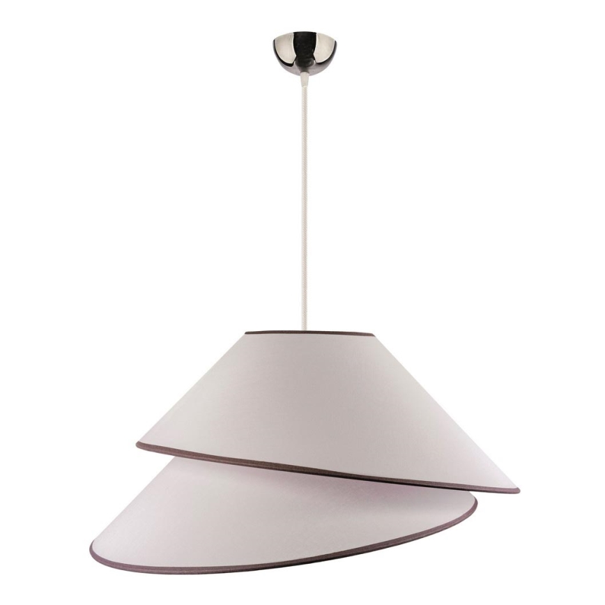 Duolla - Hängeleuchte COCO 1xE27/40W/230V d 50 cm weiß