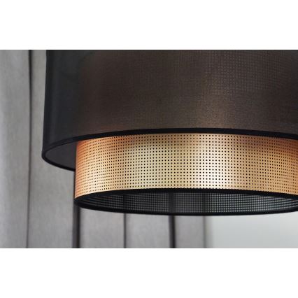 Duolla - Hängeleuchte COPPER SHINY 1xE27/15W/230V d 45 cm braun/kupfern