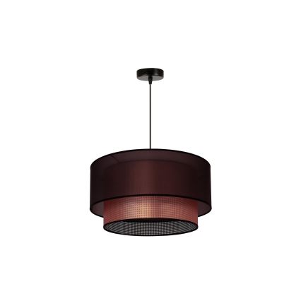 Duolla - Hängeleuchte COPPER SHINY 1xE27/15W/230V d 45 cm braun/kupfern