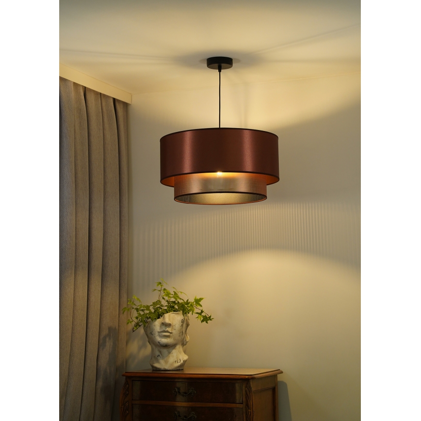 Duolla - Hängeleuchte COPPER SHINY 1xE27/15W/230V d 45 cm kupfern