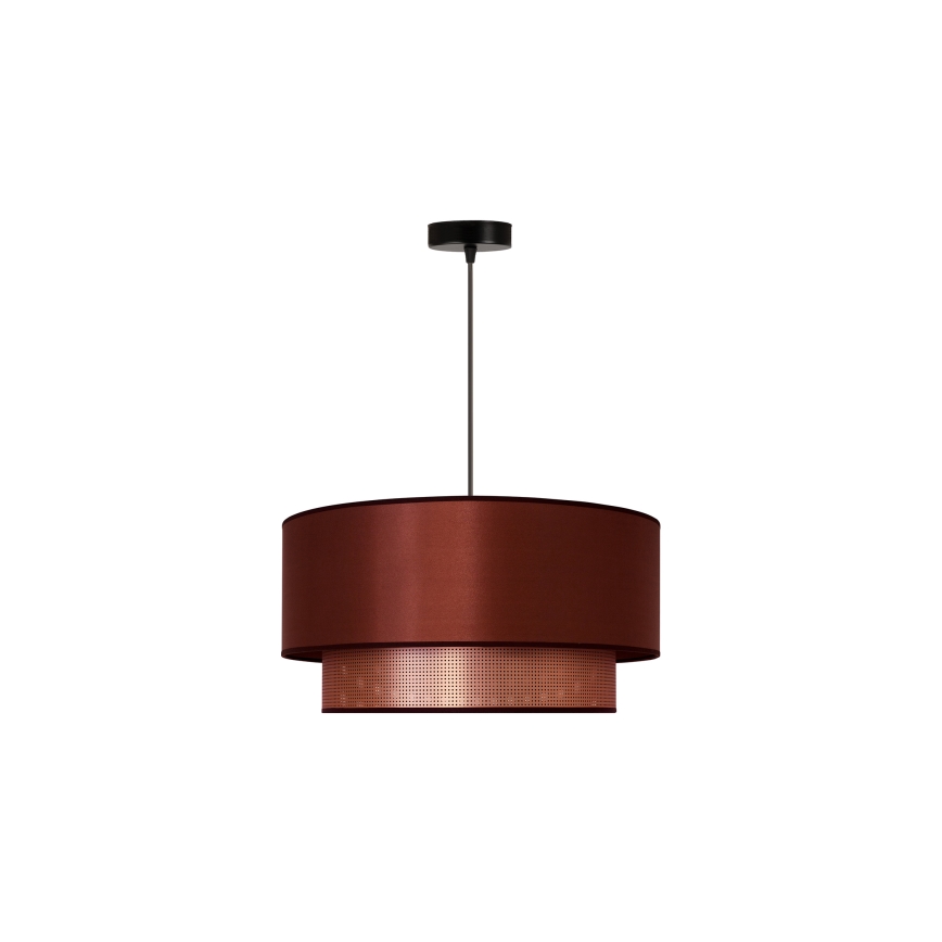 Duolla - Hängeleuchte COPPER SHINY 1xE27/15W/230V d 45 cm kupfern