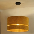 Duolla - Hängeleuchte DOUBLE 1xE27/15W/230V d 40 cm orange
