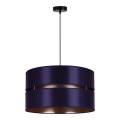 Duolla - Hängeleuchte DUO 1xE27/15W/230V d 40 cm blau/golden
