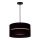Duolla - Hängeleuchte DUO 1xE27/15W/230V d 40 cm schwarz/Rattan