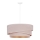 Duolla - Hängeleuchte KOBO 1xE27/15W/230V d 45 cm cremefarben/golden