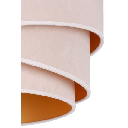 Duolla - Hängeleuchte KOBO 1xE27/15W/230V d 45 cm cremefarben/golden