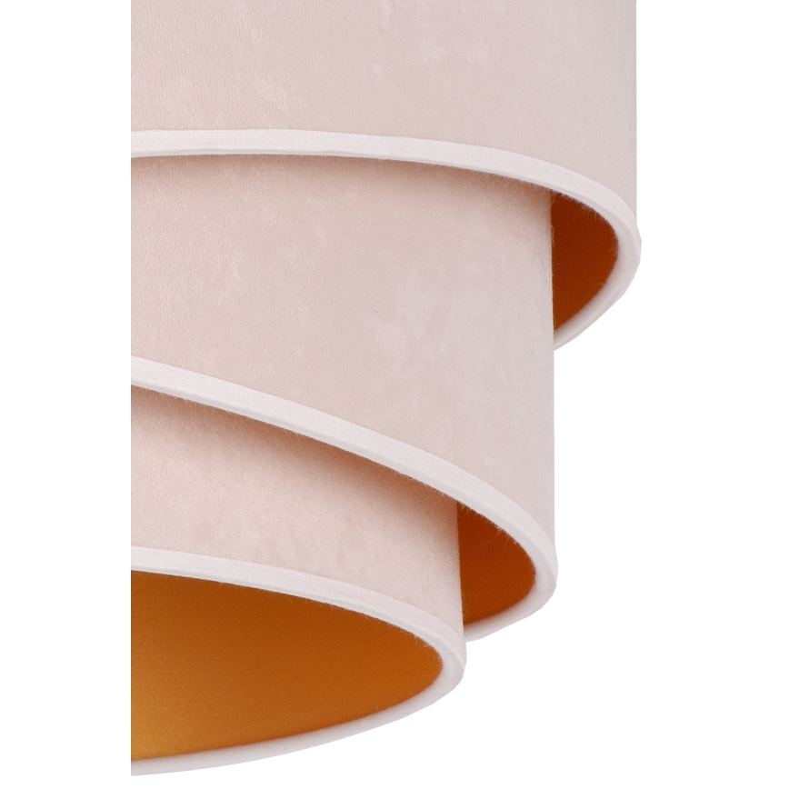 Duolla - Hängeleuchte KOBO 1xE27/15W/230V d 45 cm cremefarben/golden