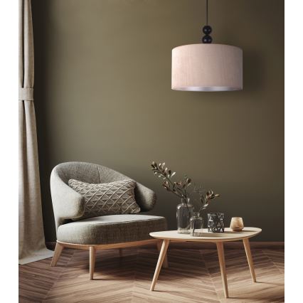 Duolla - Hängeleuchte LYON 1xE27/15W/230V d 40 cm beige