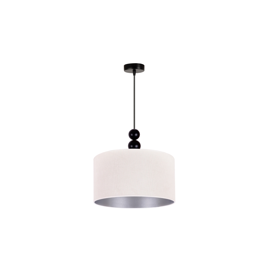 Duolla - Hängeleuchte LYON 1xE27/15W/230V d 40 cm cremefarben