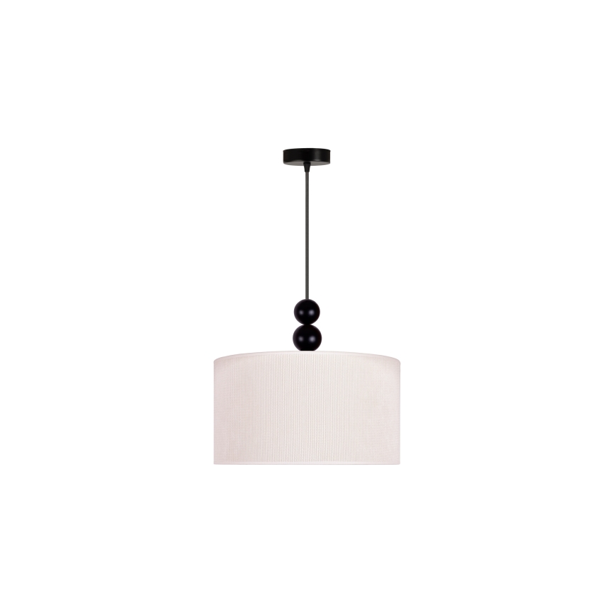 Duolla - Hängeleuchte LYON 1xE27/15W/230V d 40 cm cremefarben