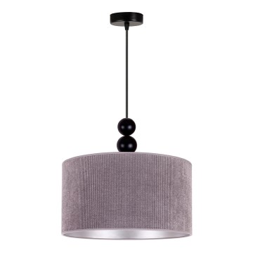 Duolla - Hängeleuchte LYON 1xE27/15W/230V d 40 cm grau