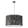 Duolla - Hängeleuchte MARBLE 1xE27/40W/230V d 45 cm schwarz/weiß