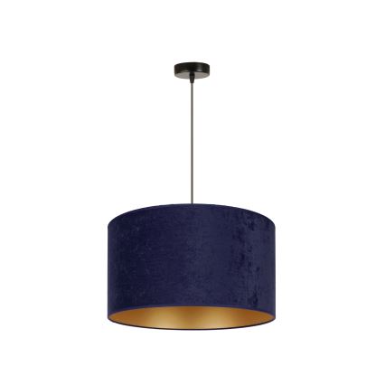 Duolla - Hängeleuchte ROLLER 1xE27/15W/230V d 40 cm blau/golden