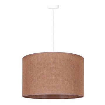 Duolla - Hängeleuchte ROLLER 1xE27/15W/230V d 40 cm braun