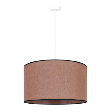 Duolla - Hängeleuchte ROLLER 1xE27/15W/230V d 40 cm braun/schwarz