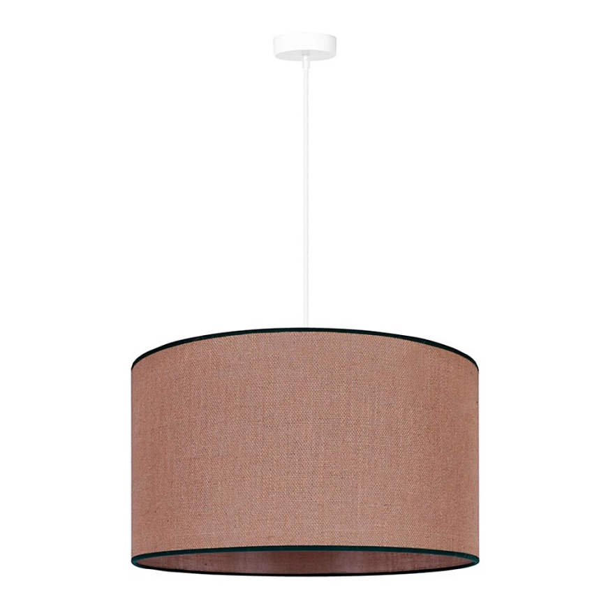 Duolla - Hängeleuchte ROLLER 1xE27/15W/230V d 40 cm braun/schwarz