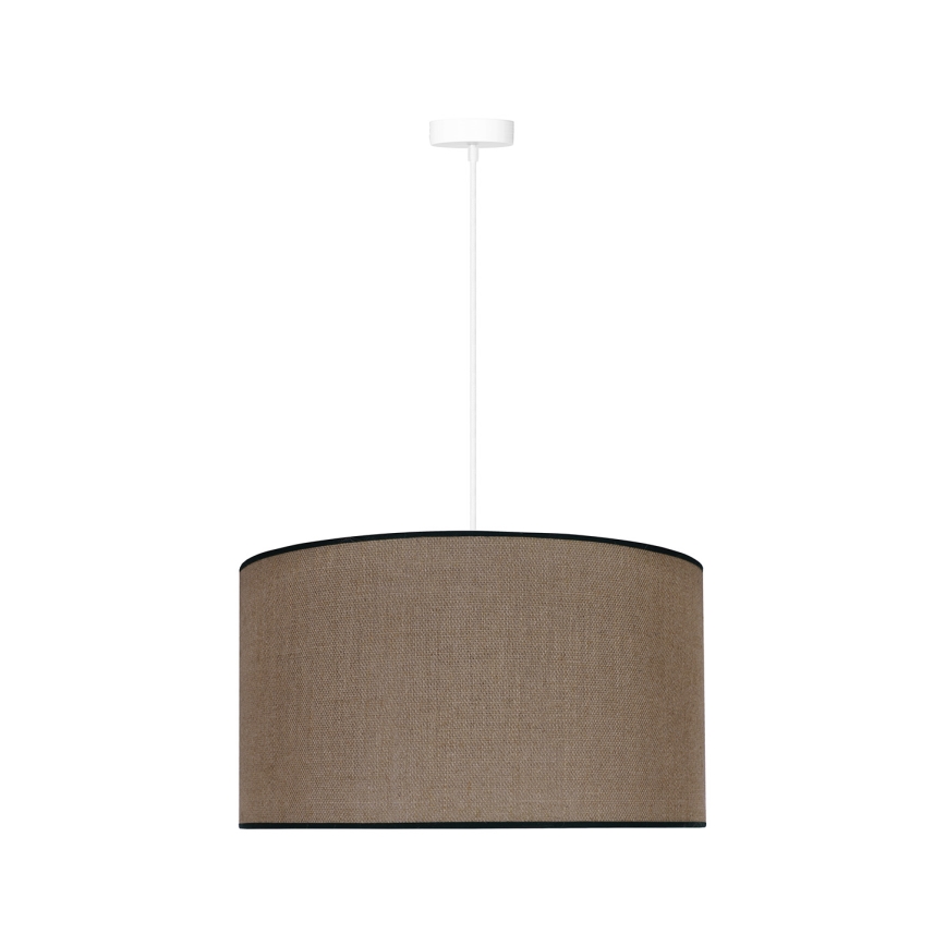 Duolla - Hängeleuchte ROLLER 1xE27/15W/230V d 40 cm braun/schwarz