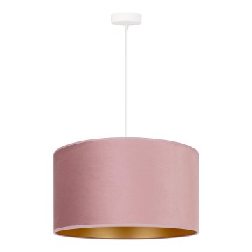 Duolla - Hängeleuchte ROLLER 1xE27/15W/230V d 40 cm rosa/golden