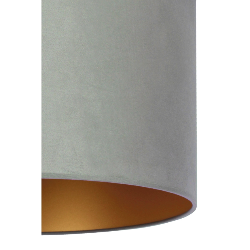 Duolla - Hängeleuchte ROLLER 1xE27/15W/230V Leuchte d 40 cm grün/golden
