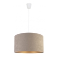 Duolla - Hängeleuchte ROLLER 1xE27/40W/230V d 40 cm grau