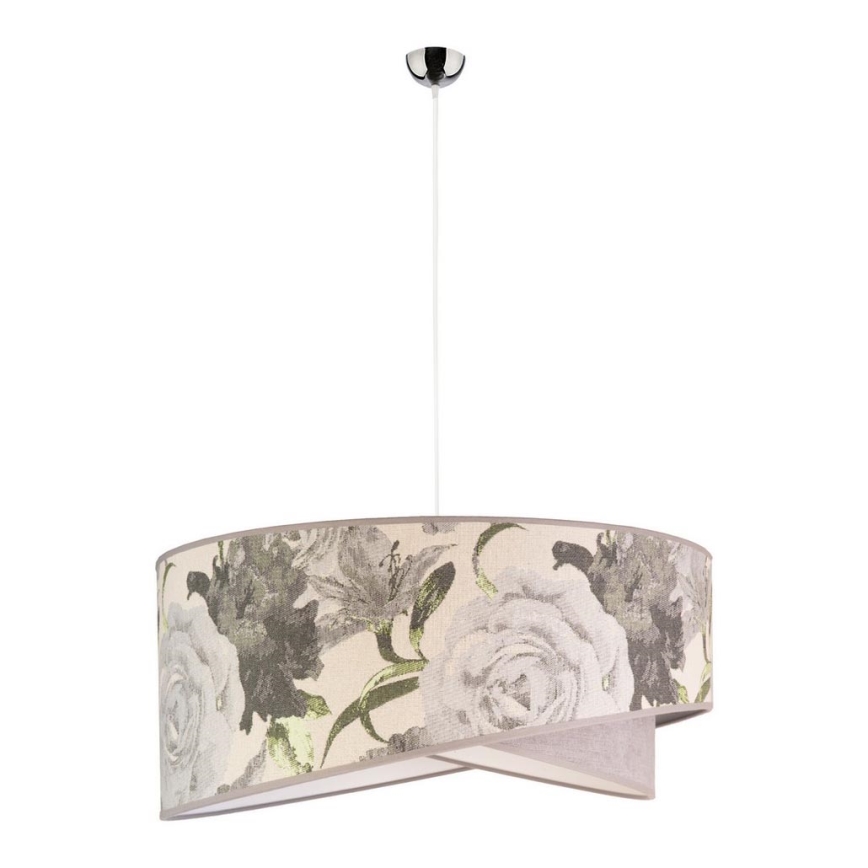 Duolla - Hängeleuchte ROYAL 1xE27/40W/230V d 50 cm grau