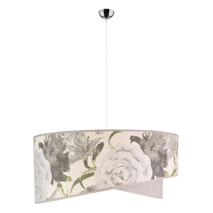 Duolla - Hängeleuchte ROYAL 1xE27/40W/230V d 50 cm grau