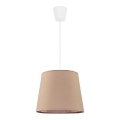Duolla - Hängeleuchte SOLO 1xE27/40W/230V d 24 cm beige