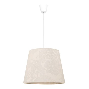 Duolla - Hängeleuchte SOPRANO 1xE27/40W/230V d 38 cm beige