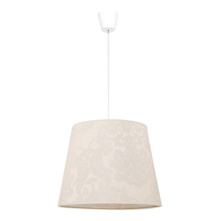 Duolla - Hängeleuchte SOPRANO 1xE27/40W/230V d 38 cm beige