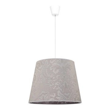 Duolla - Hängeleuchte SOPRANO 1xE27/40W/230V d 38 cm silbern