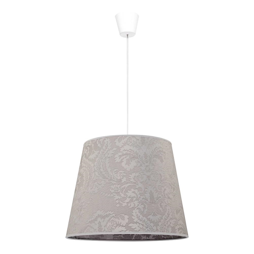 Duolla - Hängeleuchte SOPRANO 1xE27/40W/230V d 38 cm silbern