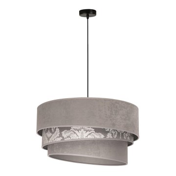 Duolla - Hängeleuchte TRIO 1xE27/40W/230V d 45 cm grau