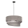 Duolla - Hängeleuchte TRIO 1xE27/40W/230V d 45 cm grau