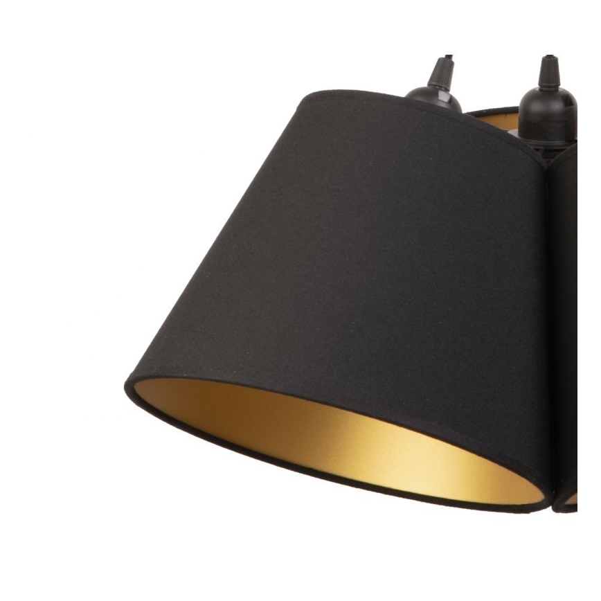 Duolla - Hängeleuchte TWIGGY 3xE27/40W/230V d 45 cm schwarz